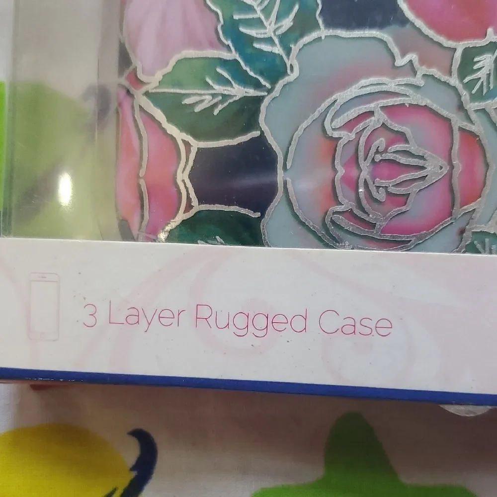 Pink Chandelier Floral Phone Case for Galaxy S8 Plus NIB